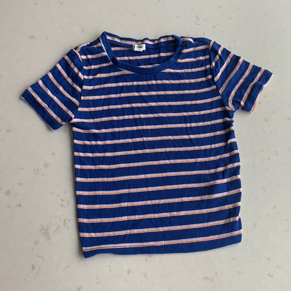 GARAGE Stripped Crop Top - Picture 3 of 5